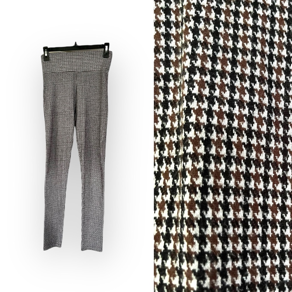 Lou & Grey for LOFT houndstooth leggings